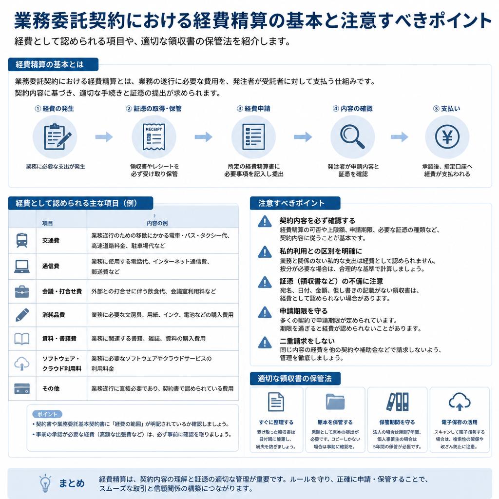 経費精算のポイント
